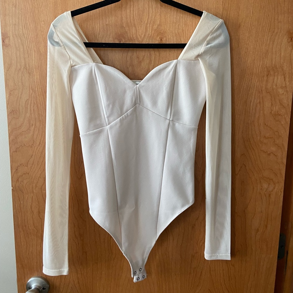 Abercrombie long sleeve bodysuit